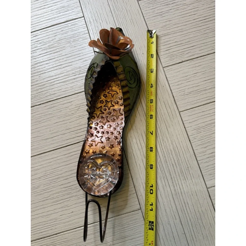 Decorative Metal Coat Clothes Hook Ladies Shoe Multicolor Approx 13